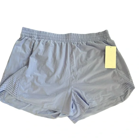 Athleta Hustle 3 inch shorts size 1X 💜 - Picture 5 of 11